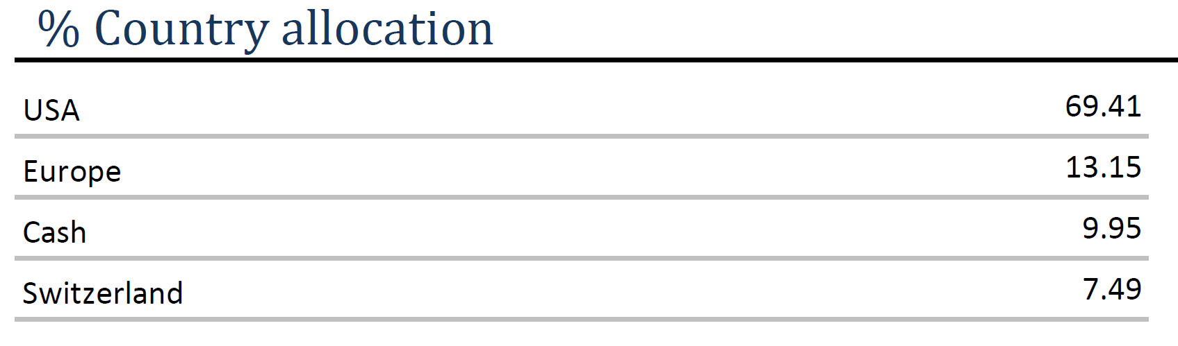EQUITY – Country allocation – 10.2025